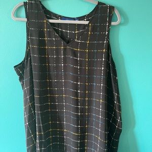 Apt 9 sleeveless blouse. XXL